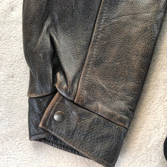 Vintage Astro Wear Ltd Men Varsity Jacket XL Wool Blend with Leather Sleeves - Picture 8 of 15